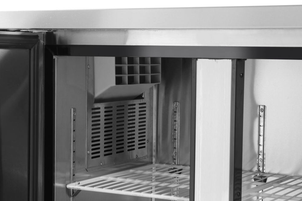 Kühltisch, zweitürig Kitchen Line 220 L, Arktic, Kitchen Line, 166L, 230V/300W, 1200x600x(H)800mm