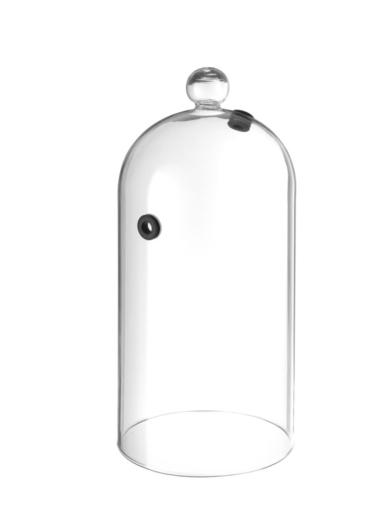 Glasglosche mit Lüftungsöffnung, HENDI, Cocktail-Glosche, ø130x(H)282mm