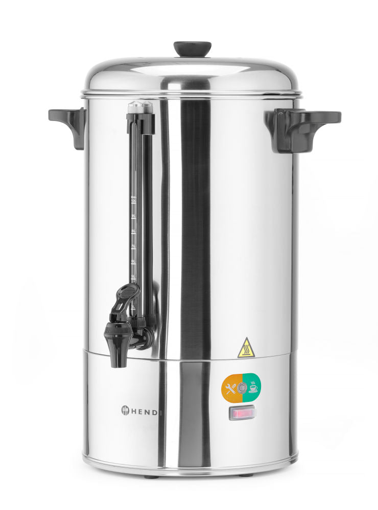 Kaffee-Perkolator, einwandig, HENDI, 10L, 230V/1500W, 387x275x(H)530mm