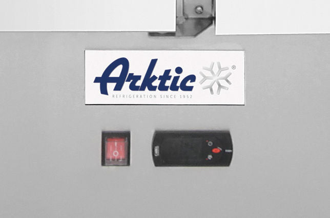 Kühltisch, zweitürig Kitchen Line 300L, Arktic, 230V/220W, 900x700x(H)880mm