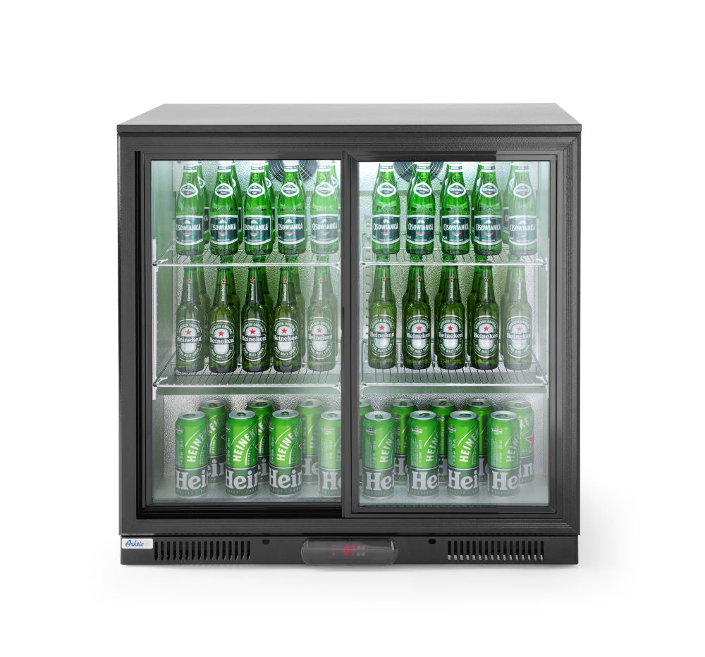 Bar Kühlschrank mit Schiebetüren 197 L, Arktic, 220-240V/160W, 900x500x(H)900mm