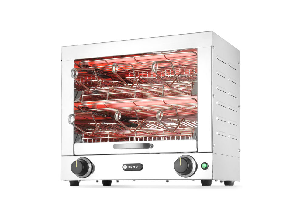 Multi-Toaster mit 6 Zangen, HENDI, 230V/3000W, 438x290x(H)402mm