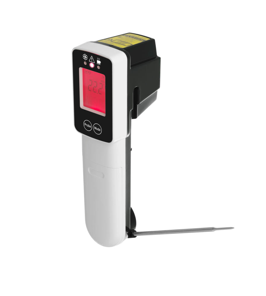 Infrarot-Thermometer mit Sonde HACCP, HENDI, 39x53x(H)158mm