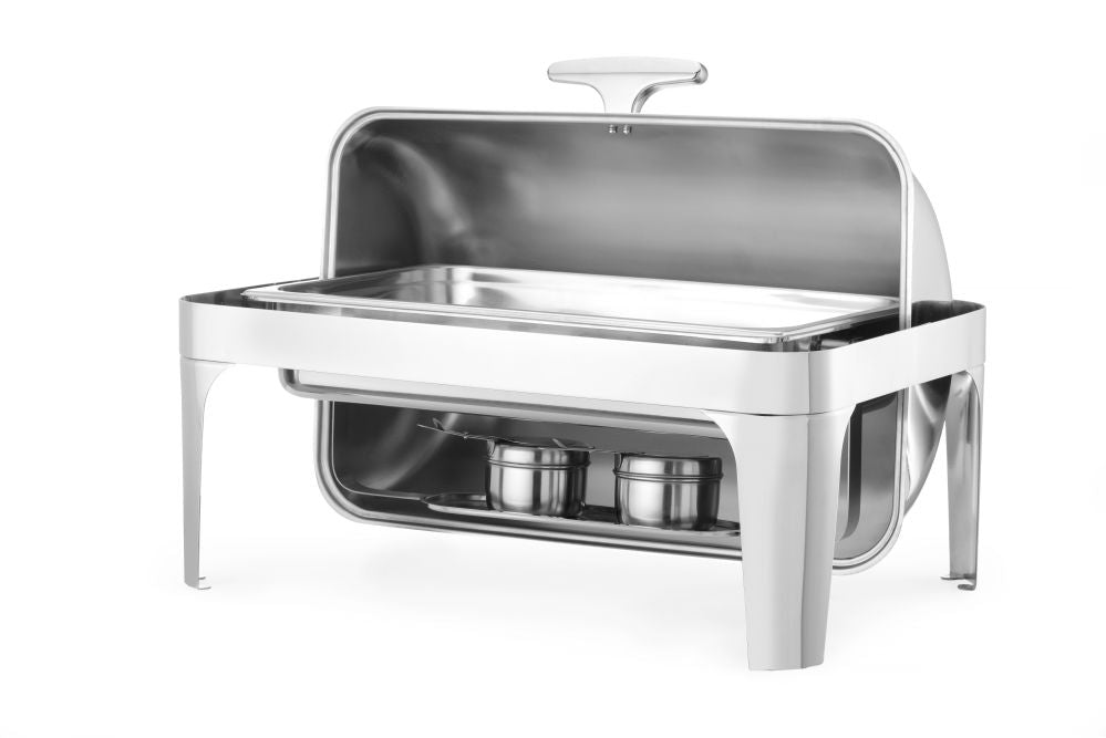 Chafing Dish Rolltop Gastronorm 1/1, HENDI, 9L, 660x490x(H)460mm