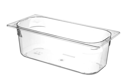 Eiscreme-Behälter Polykarbonat, HENDI, 5L, Transparent, 360x165x(H)120mm