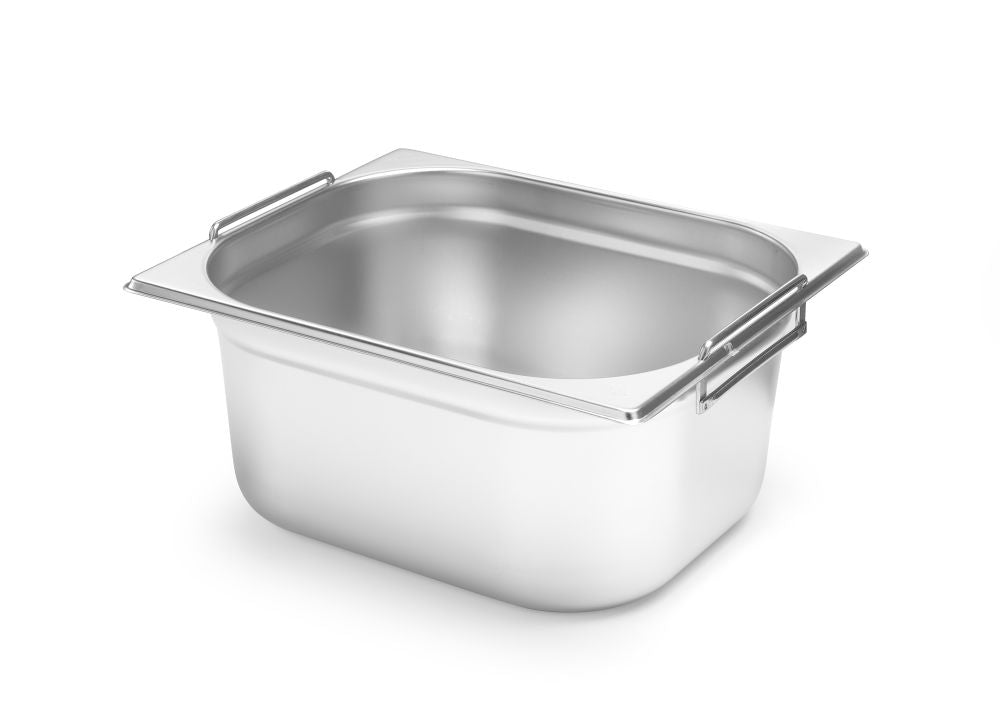 Gastronormbehälter 1/2 Budget Line mit Griffen, HENDI, Budget Line, GN 1/2, 9,5L, 325x265x(H)150mm